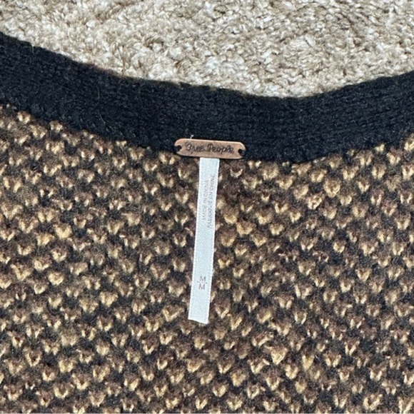 Free People Out of Africa Sweater Wildcat medium ww - Picture 8 of 8